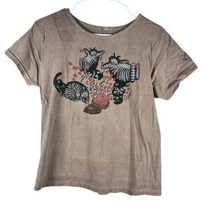B. Kliban "Love a Cat" t-shirt by Crazy Shirts Hawaii Medium